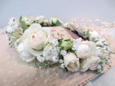 花冠　✿ やわらかな白色系 ✿｜「フローラルはなじん」　（愛知県名古屋市中村区の花キューピット加盟店 花屋）のブログ