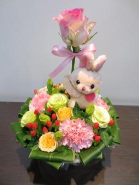 ✿　かわいい花屋　の　可愛いアレンジメント　✿｜「フローラルはなじん」　（愛知県名古屋市中村区の花キューピット加盟店 花屋）のブログ