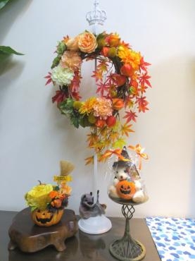 ハロウィーン！！！　✿ かぼちゃかぼちゃ ✿｜「フローラルはなじん」　（愛知県名古屋市中村区の花キューピット加盟店 花屋）のブログ